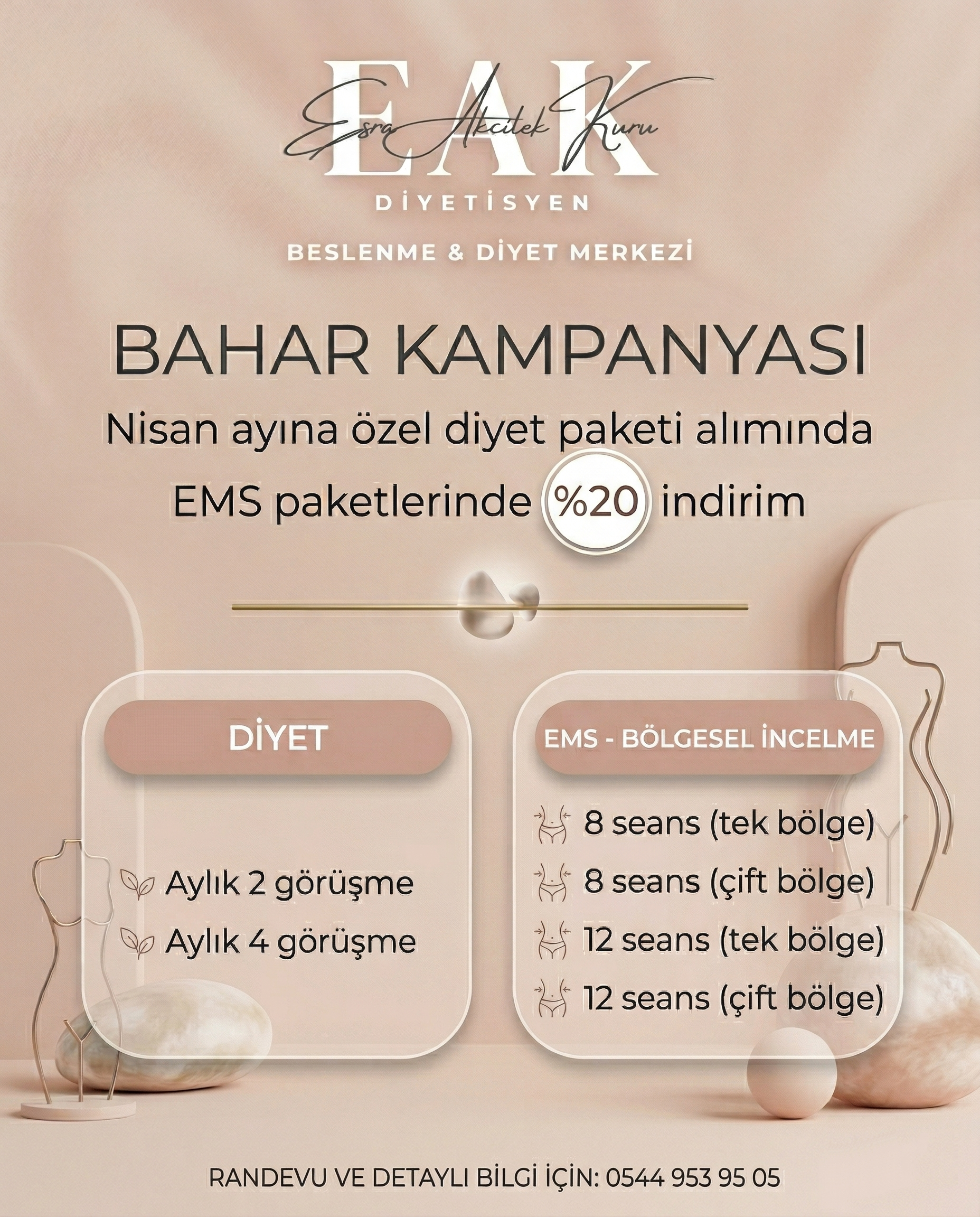 EMS Bölgesel İncelme Kampanyası - Gebze Diyetisyen